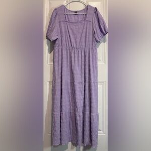 SHEIN Lavender A-Line Dress